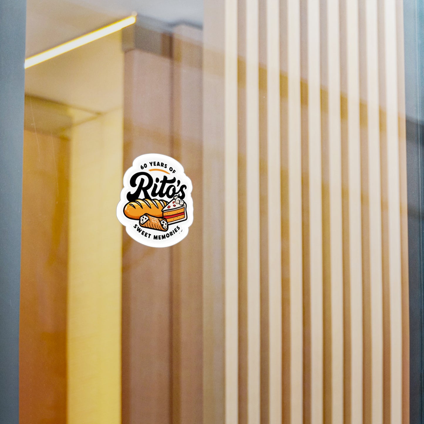 Vinyl Decals - Celebrate 60 Years of Rito's Sweet Memories